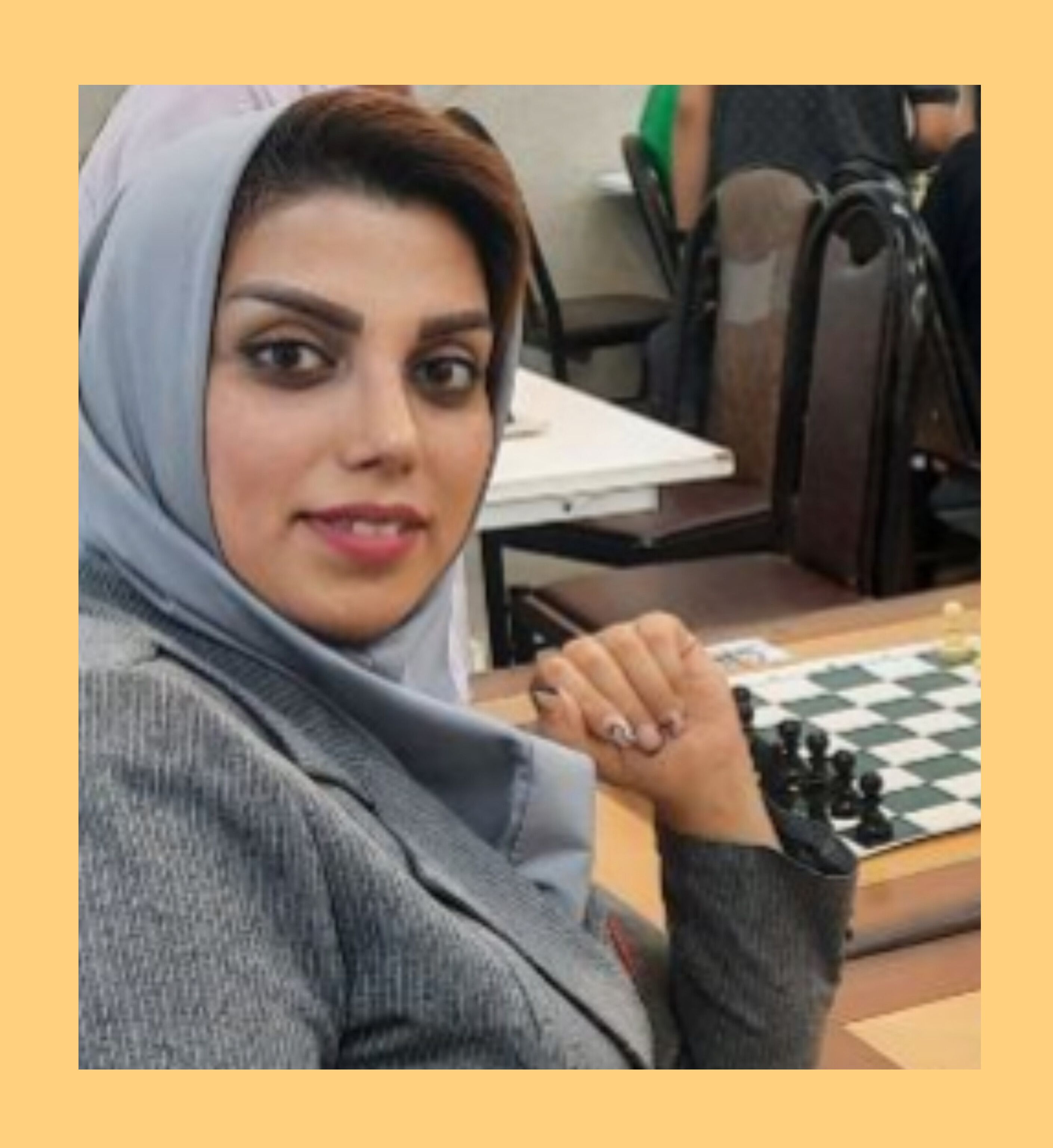 خانم گلپرور معاون آمورشی و مربی تربیت بدنی