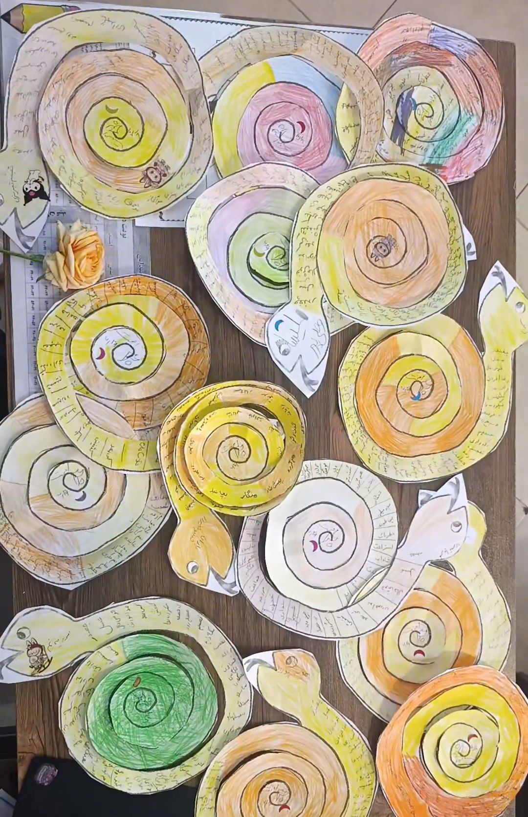 فعالیت مهر ماه آشپزی ، نمایش ،املا خلاق ماری 1405-1404